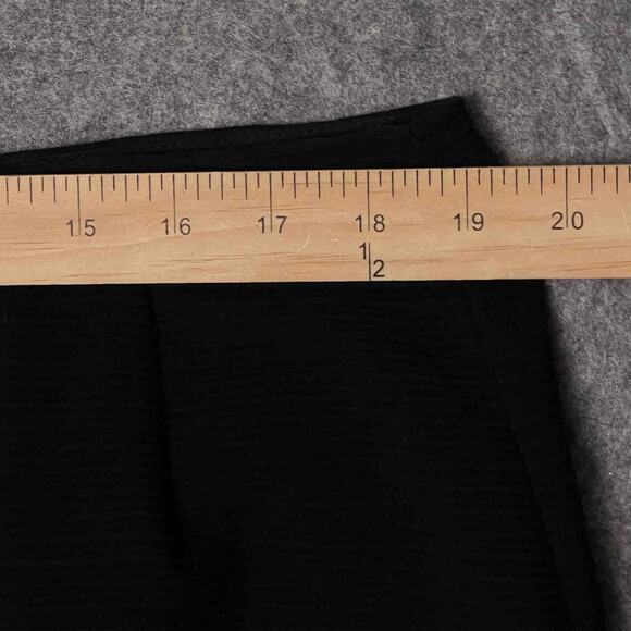 Rickie Freeman Teri Jon Mini Skirt Size 16W Black High Rise Stretch Whimsygoth - Picture 9 of 10